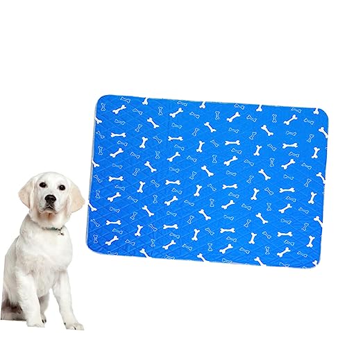 WOONEKY pet pinkelmatte Wiederverwendbare Welpenunterlagen Innenmatte Hunde Töpfchenpapier Training Pads für Hunde trainingspads für Hunde Hunde-PIPI-Pads Trainingsunterlage für Haustiere von WOONEKY