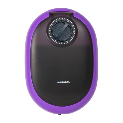 WOPET Automatischer Katzen-Futterspender FT60, 48-Stunden-Timer, Katzennapf mit Eisgel-Packung, Kühlfunktion, perfekt für Welpen und Kätzchen in Joghurt, Dose und Nassfutter, Mauve Purple von WOPET