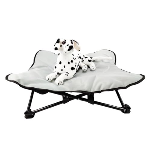 WOSHIXIAOKEAI Hundebett Faltbares und montagefreies Hunde-Campingbett for große, mittelgroße und kleine Hunde, Hundebett, Zwinger, Haustier-Klappbett Haustiermöbel(B,S: 70 x 70 x 20 cm) von WOSHIXIAOKEAI