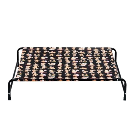 WOSHIXIAOKEAI Hundebett Hundehütte Four Seasons Universal-Campingbett for Haustiere, abseits des Bodens, abnehmbares und waschbares großes Hundebett Haustiermöbel(B,XL) von WOSHIXIAOKEAI