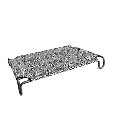 WOSHIXIAOKEAI Hundebett Hundehütte Universal for alle Jahreszeiten Hunde-Campingbett Abnehmbares und waschbares Haustierbett über dem Boden Katzenschlafbett Haustiermöbel(B,102 * 70 * 12cm) von WOSHIXIAOKEAI