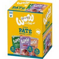 Probierpaket WOW Cat Adult 6 x 125 g - Mix (3 Sorten gemischt) von WOW Cat