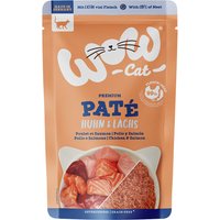 Sparpaket WOW Cat Adult 24 x 125 g - Huhn & Lachs von WOW Cat