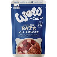 Sparpaket WOW Cat Senior Paté 24 x 125 g - Wild & Kaninchen von WOW Cat