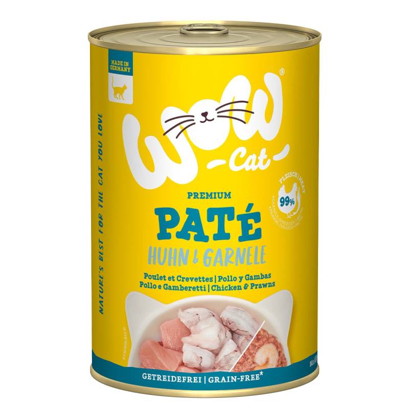 WOW CAT Adult Huhn & Garnelen 6x400g von WOW Cat