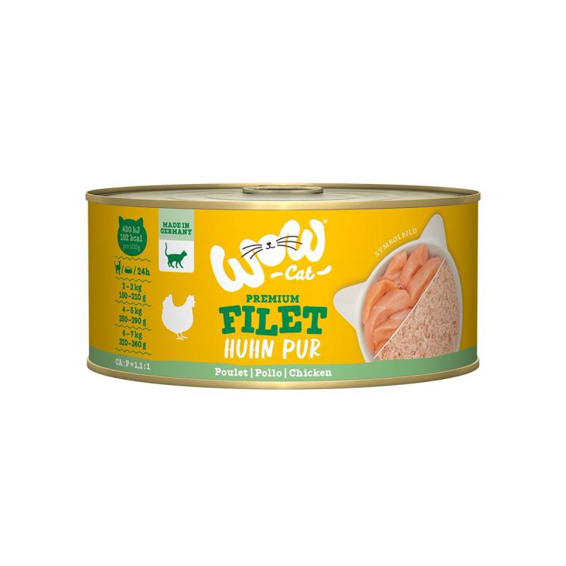 WOW CAT Hühnerfilet 12x70g von WOW Cat