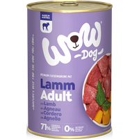 400g Hunde Nassfutter, Adult | Mit Lamm Kürbis und Brennnessel 400g Hunde Nassfutter, Adult | Mit Lamm Kürbis und Brennnessel von WOW DOG