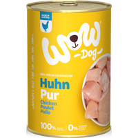400g Hunde Nassfutter, Huhn Pur Single Protein Nassfutter 400g Hunde Nassfutter, Huhn Pur Single Protein Nassfutter von WOW DOG