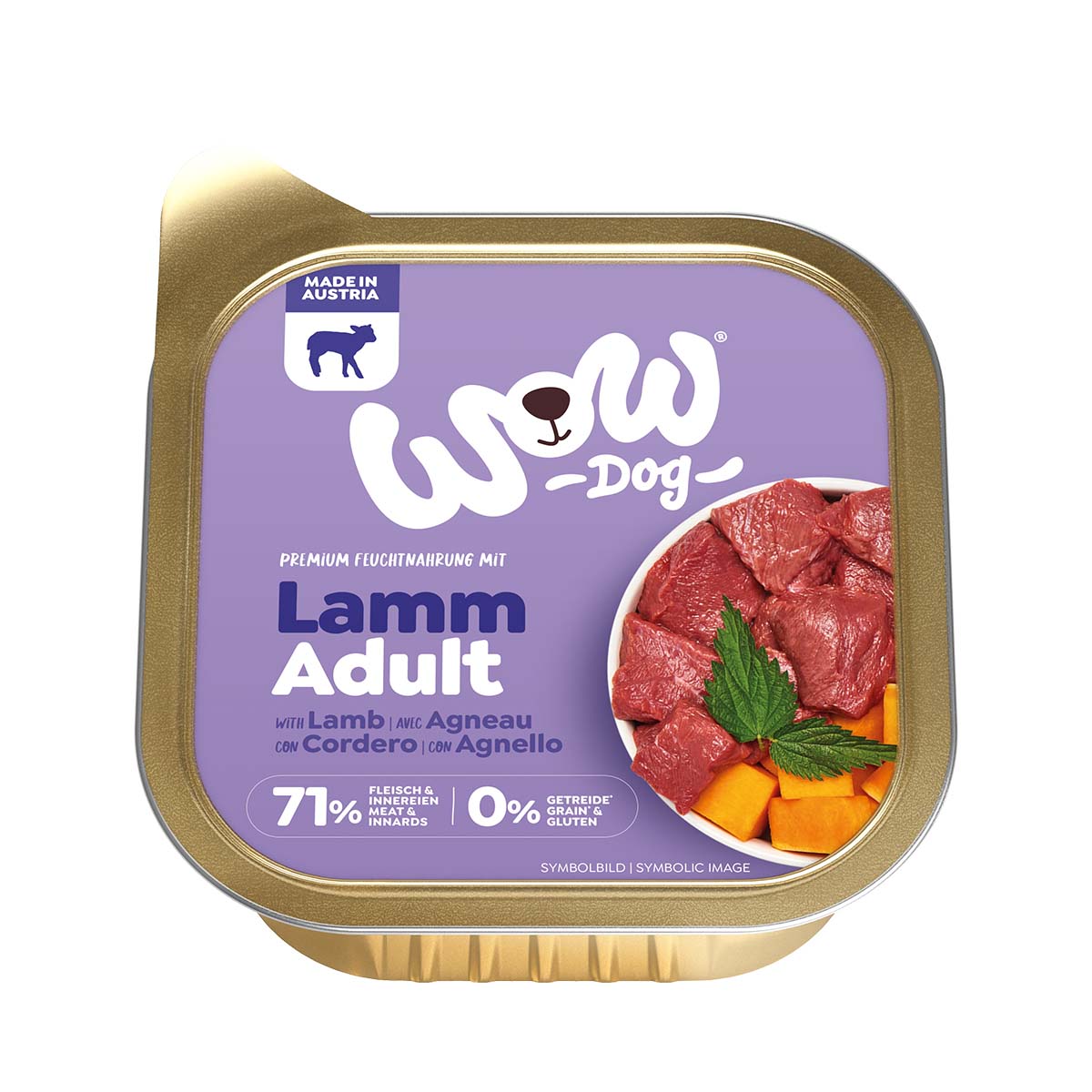 WOW Dog Lamm Adult 11x150g von WOW!