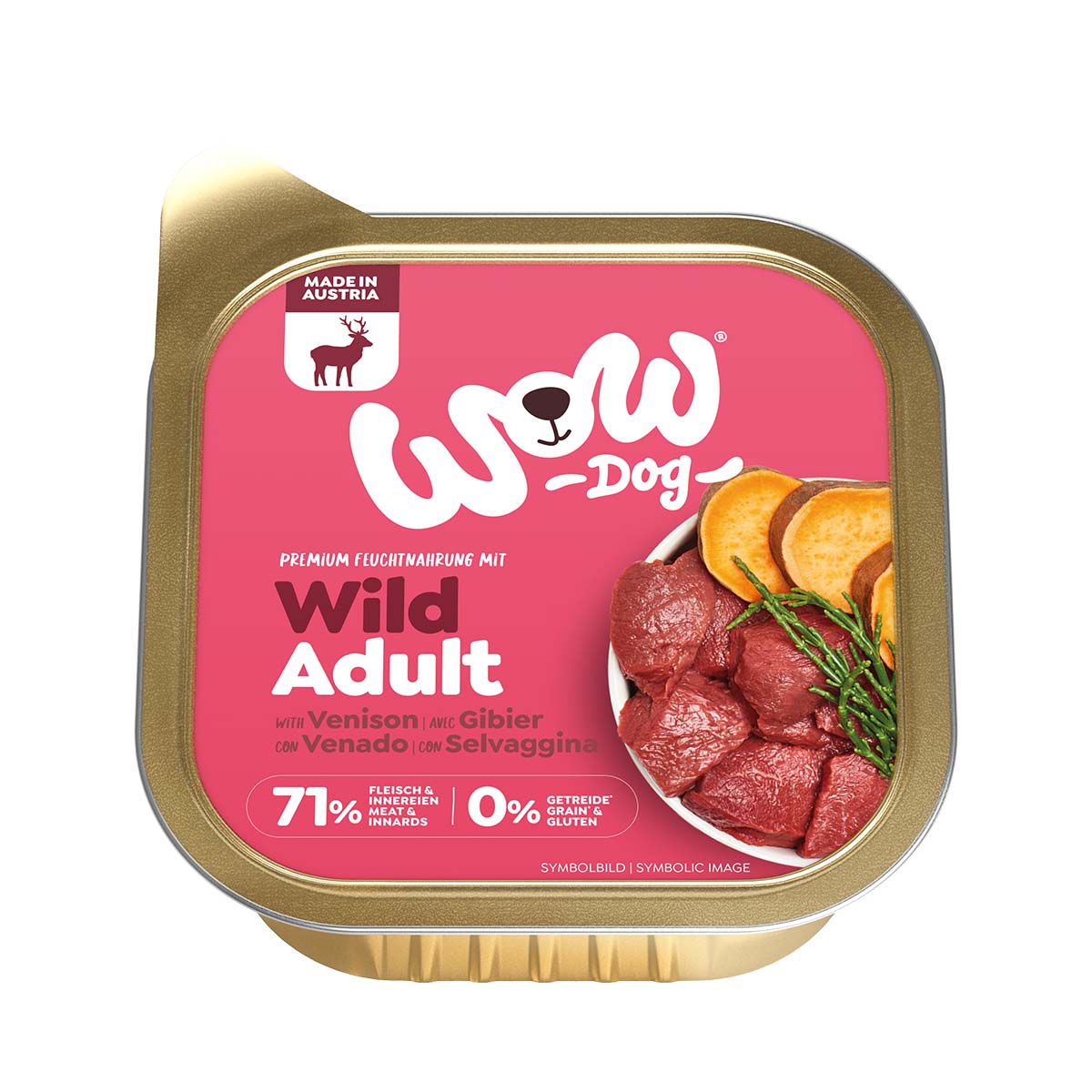 WOW Dog Wild Adult 11x150g von WOW!