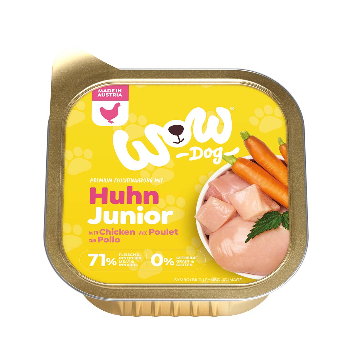 WOW Dog Huhn Junior 11x150g von WOW!