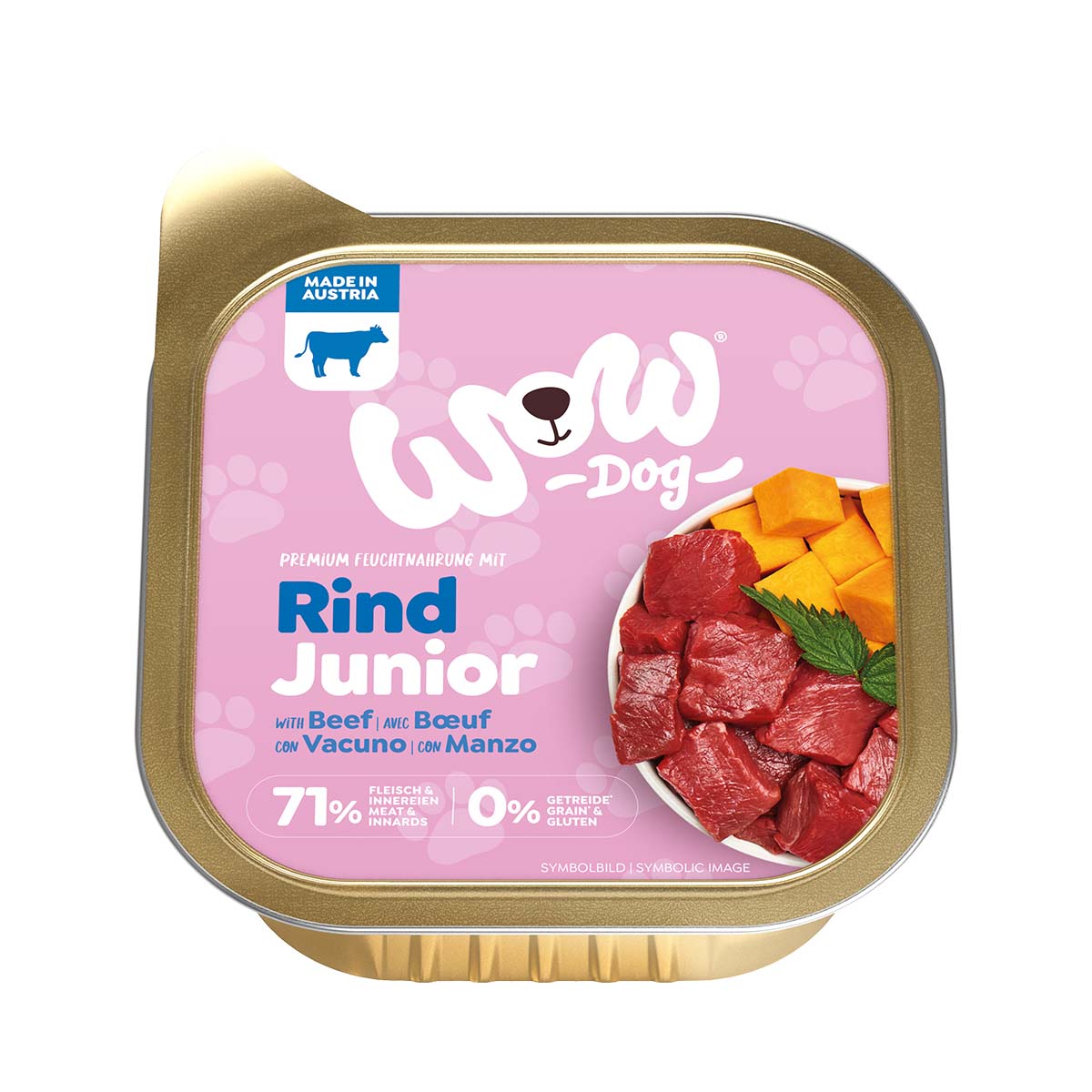 WOW Dog Rind Junior 11x150g von WOW!