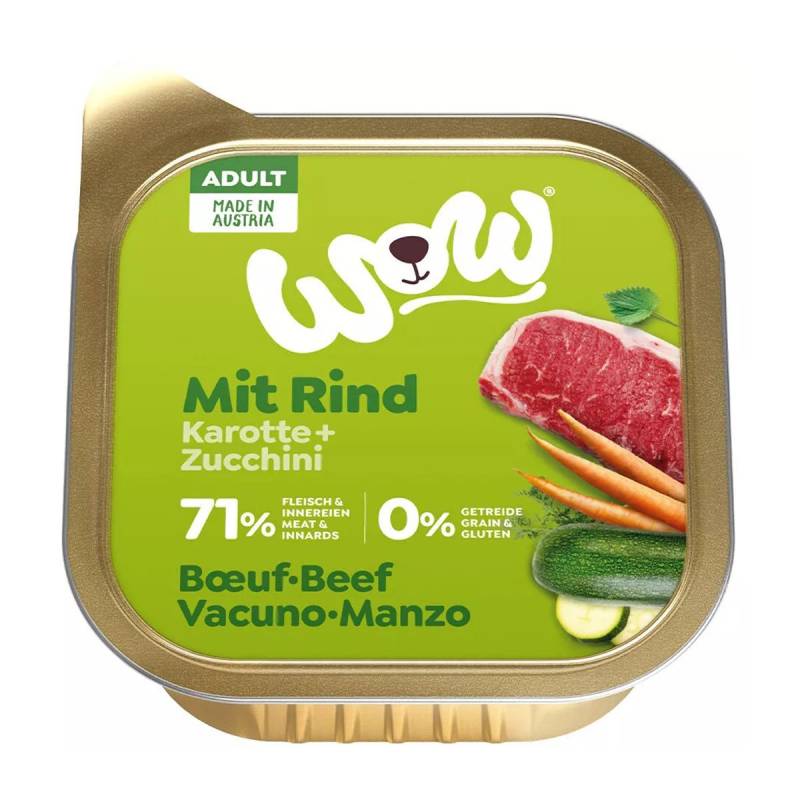 WOW Dog Rind Adult 11x150g von WOW!