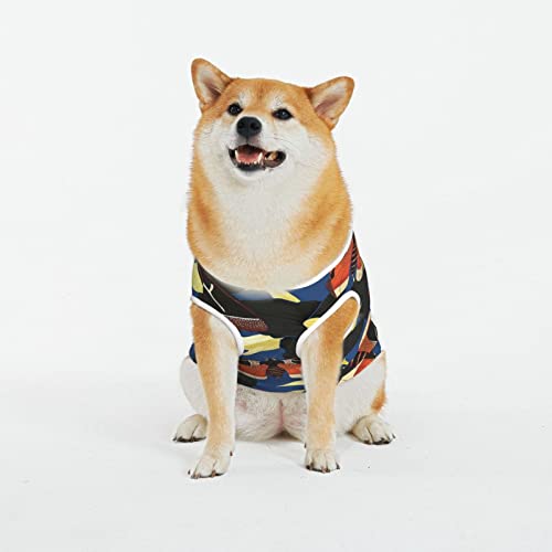 Monarch Schmetterling Gedruckt Hund Shirt Nette Haustier Kleidung Sommer Katze Kleidung Neuheit Katze Hund Weste Atmungsaktiv Lustige Hund Kleidung für Haustiere Hunde Katzen von WOWBED