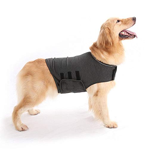 Hundebody Haustier Hunde Recovery Suit Body FüR Hund Nach Op FüR Hund Nach Operationen Medizinischer Anzug Weiche Haustierkleidung Indoor Gray,XL von WPCASE