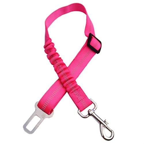 Hunde Sicherheitsgurt fürs Auto 2 stücke Auto Hund Sicherheitssitz Gürtel Verstellbare elastische Reflektierende Nylon Strap Sicherheitsgurt Dämpfung Seil Sicherheitsgurt for Haustiere Hunde Katzen Ka von WTAXBH