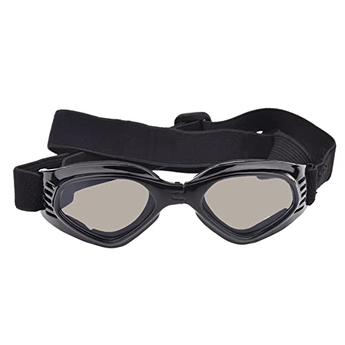 WTAXBH Hunde Sonnenbrille 5 Farben süße Haustier Hund Sonnenbrille Sonnenbrille Haustier Katze Brille Auge tragen welpen augenschutz Haustier zubehör Haustier Dekoration (Color : Black) von WTAXBH