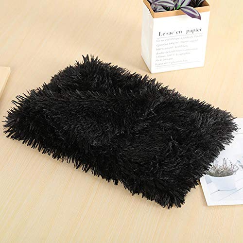 Haustier Hundebett Matte Katzenbett Warm Long Plüsch Super Soft Pad Kätzchen Welpen Pad Schlafsack Welpen Hunde Nest Produkt Katzenmatte Haustier Versorgung, 11,56x36cm von WTMLK