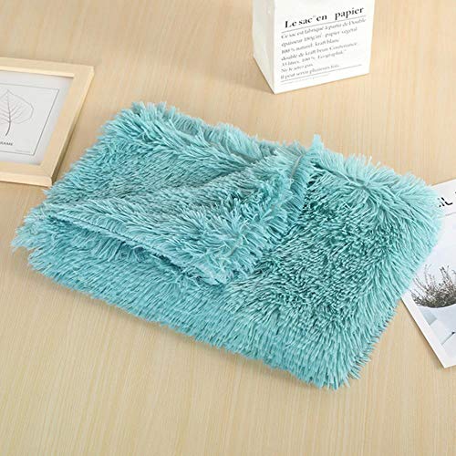 Haustier Hundebett Matte Katzenbett Warm Long Plüsch Super Soft Pad Kätzchen Welpen Pad Schlafsack Welpen Hunde Nest Produkt Katzenmatte Haustier Versorgung, 16,78x54cm von WTMLK