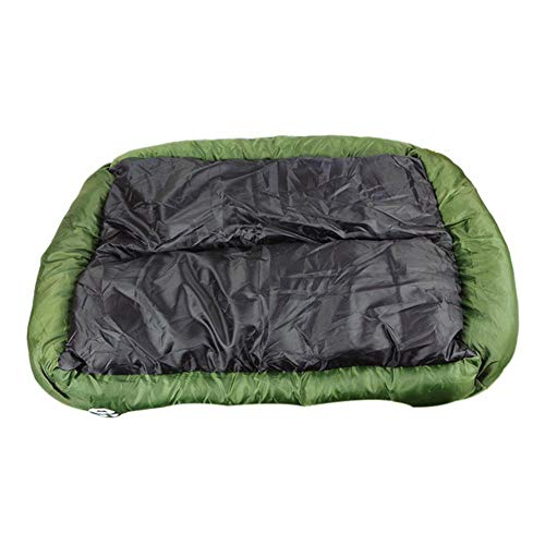 Pfotensofa Haustierbetten für Hunde Wasserdichter Boden Weiches Fleece Warmes Katzenbett Haus Große Hundebetten Haustierhaus Wasserdichter Boden, 58 cm x 45 cm x 14 cm von WTMLK