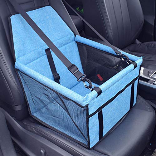 WTMLK Atmungsaktive Haustier-Auto-Matte Wasserdichtes Pad Reise-Auto-Tasche Auto-Tasche Autositzbezug Korbmatte Auto-Reise-Hund Katze Haustier-Tasche Sicheres Zusammenklappen, 05,40x30x25cm von WTMLK