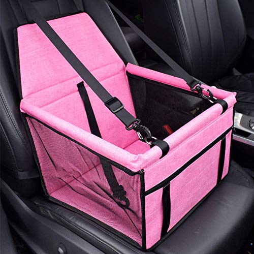 WTMLK Atmungsaktive Haustier-Auto-Matte Wasserdichtes Pad Reise-Auto-Tasche Auto-Tasche Autositzbezug Korbmatte Auto-Reise-Hund Katze Haustier-Tasche Sicheres Zusammenklappen, 06,40x30x25cm von WTMLK