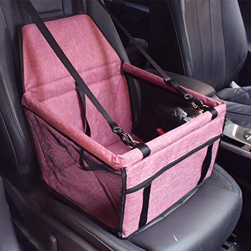 WTMLK Atmungsaktive Haustier-Auto-Matte Wasserdichtes Pad Reise-Auto-Tasche Auto-Tasche Autositzbezug Korbmatte Auto-Reise-Hund Katze Haustier-Tasche Sicheres Zusammenklappen, 09,40x30x25cm von WTMLK