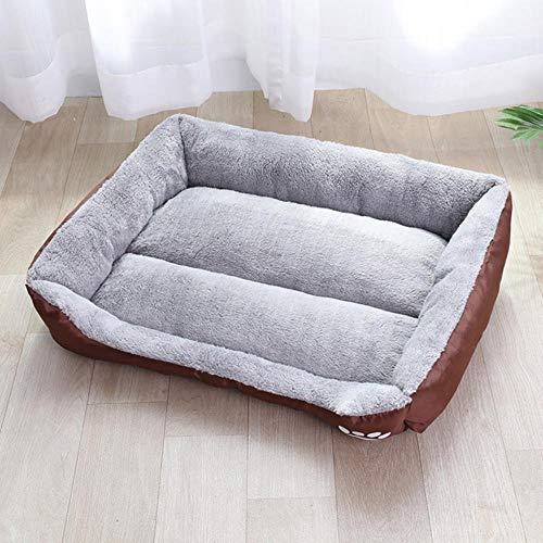 WTMLK Bubble Kiss Hundebett Haustierbett Hundematte Katzenbett Haus Rechteck Haustierzubehör Haustierzubehör Sofa Hundehütte Hundebetten für große Hunde, 8, XL von WTMLK