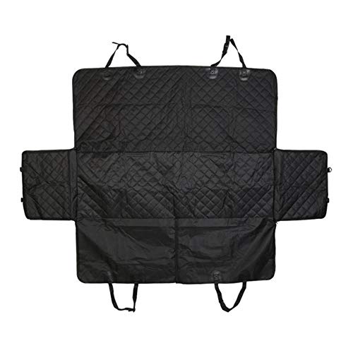 WTMLK Hund Autositzbezug View Mesh Wasserdichter Haustierträger Auto Rücksitz MatTear Resistance Rücksitzbezüge Mesh Grid Mat, D, USA von WTMLK