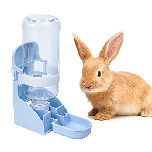 Hängend Haustier Wasserspender, Kaninchen Automatischer Wasserspender, Haustier Automatischer Wasserspender, 500ml Haustier Automatischer Wasserspender, Für Kleintiere, Kaninchen, Hamster, Hund von Wuzdy