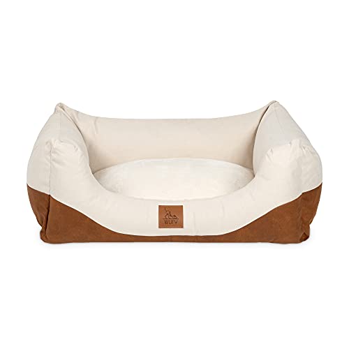 WUFY Sofa Diva Hundekörbchen Hundebett Betten Hundesofa Hundekissen Hundekorb ​Waschbar. Größe in 60 x 40 x 23 cm von WUFY