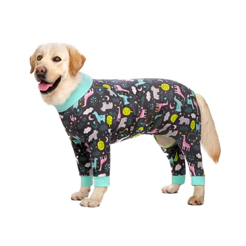 WUUISDNX Hunde Overall, leicht zu reinigen, stilvoll, breite Anwendung, Baumwoll Hunde Pyjama Overall, Haustier Pyjama Overall, sechs"und"dreißig von WUUISDNX
