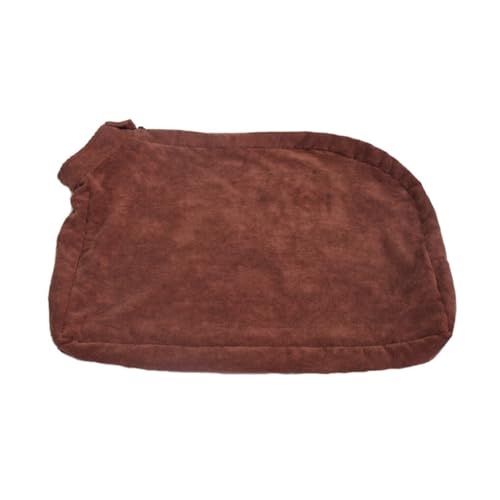 WUUISDNX Stilvolle, luxuriöse Hundehandtuchtasche, leicht zu reinigen, Hundehandtuch, Hundemantel, Polyester, Kaffee, L von WUUISDNX