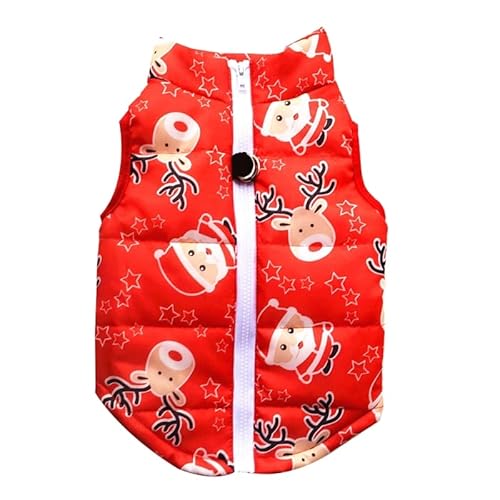 Gepolsterte Hundejacke Hund Cosplay Kostüm Winter Haustier Kleidung Haustier Hundemantel Mit Geschirr Schnalle Katze Weste Kostüm Hundekleidung Haustier Hundemantel Mit Geschirr von WUURAA