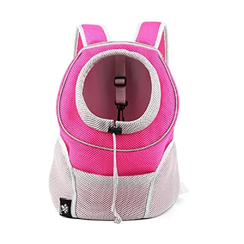 WUURAA Atmungsaktiver Rucksack Waschbar Multicor Tasche Für Hunde/Katzen Bis 12 Kg Mesh Material Rucksack Auto Hunde Reisetasche von WUURAA