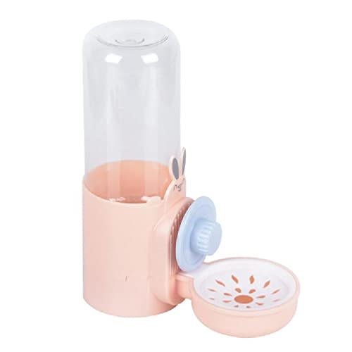 WUURAA Automatischer Futterspender Für Kaninchen Für Käfig Hängender Wasserspender 500 Wasserflasche Futternapf Für Kleintiere Hamster Katze Wasserspender Automatische Futterspender von WUURAA