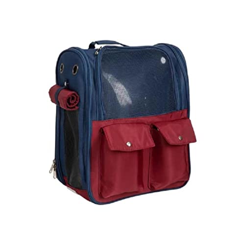 WUURAA Tragetaschen Hunderucksack Tragetaschen Hunde Reisetasche Outdoor Wandern Tragbare Tragetasche Mit Aufbewahrungstasche Taschen Katzen Tragetaschen Für Große Katzen Katzen von WUURAA