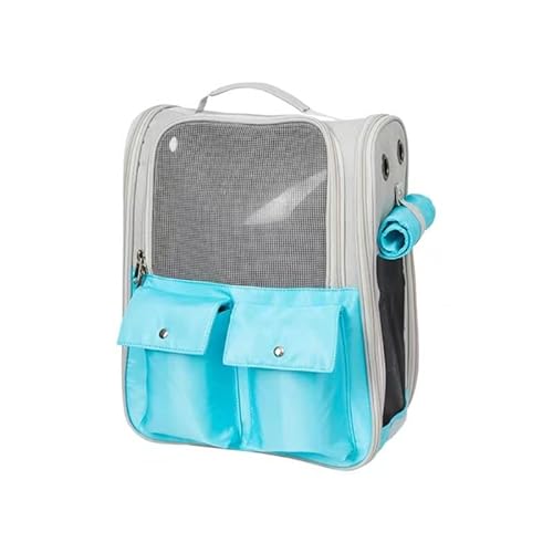 WUURAA Tragetaschen Hunderucksack Tragetaschen Hunde Reisetasche Outdoor Wandern Tragbare Tragetasche Mit Aufbewahrungstasche Taschen Katzen Tragetaschen Für Große Katzen Katzen von WUURAA