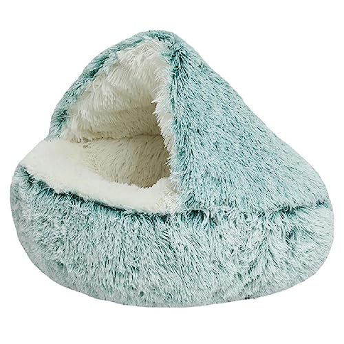 Winter Plüsch Bett Runde Für Katze Kissen Innen Für Katze Warm Halten Für Katze Schlaf Tasche Langlebige Betten Für Kleine Katze Schlaf Tasche von WUURAA