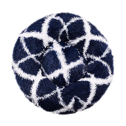 WXDL Flauschiges Anti-Angst-Anti-Rutsch-Hundebett,Plüsch,Waschbares Welpenbett,Wärmendes Donut-Kuschelbett Für Große,Mittelgroße Und Kleine Hunde Und Katzen (Diameter 90cm,B) von WXDL