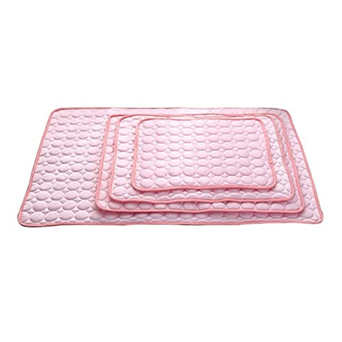 Kühlmatte Hunde Katzen,Kühlmatte für Haustiere Ungiftiges Gel-Selbstkühlende Matte für Hunde und Katzen, Pet Cooling Mat Hund Cooler Pad,für Kisten, Hundehütten und Betten (A, S) von WYHP