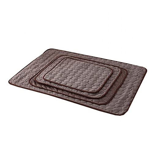 Kühlmatte Hunde Katzen,Kühlmatte für Haustiere Ungiftiges Gel-Selbstkühlende Matte für Hunde und Katzen, Pet Cooling Mat Hund Cooler Pad,für Kisten, Hundehütten und Betten (C, M) von WYHP