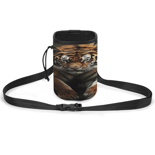 Haustier-Trainingspaket, Wildtiere, Tiger-Druck, vielseitige Haustier-Trainingstasche, stilvolles Haustierzubehör, Mehrzweck-Tragetasche, leichte Hundetasche von WYUSPGK