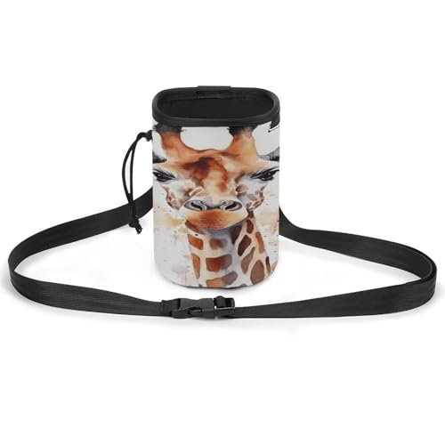 Haustier-Trainingspaket, stilvolle Tier-Aquarell-Giraffen-Druck, vielseitige Haustier-Trainingstasche, stilvolles Haustierzubehör, Mehrzweck-Tragetasche, leichte Hundetasche von WYUSPGK