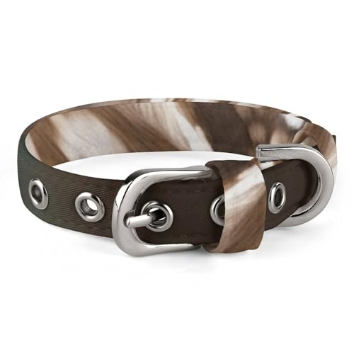 WYUSPGK Niedliches Katzenhalsband, Wildtier-Eulen-Druck, personalisierbares Hundehalsband, geeignet für kleine und mittelgroße Hunde von WYUSPGK