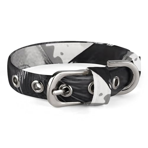 WYUSPGK Niedliches Katzenhalsband, Wölfe lieben unter dem Mond, wildes Tierdruck, personalisierbar, geeignet für kleine und mittelgroße Hunde von WYUSPGK