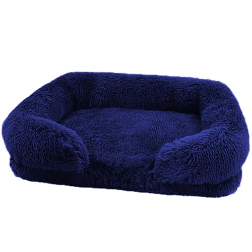 WZTHLF Hundebett, wiederverwendbare Hundematte, kreatives Haustierbett, abnehmbares Kissen, Nest für Hunde und weiches Plüsch, bequemes Sofa, mehrere Größen und Farben (10, Größe L) von WZTHLF