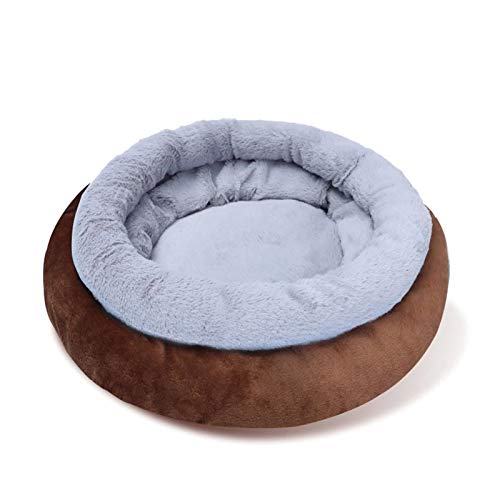 WZTHLF Hundebett, wiederverwendbare Hundematte, superweich, für Hundehütte, rundes Sofakissen, Schlafmatte für Do(CF, L) von WZTHLF