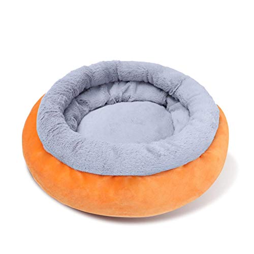 WZTHLF Hundebett, wiederverwendbare Hundematte, superweich, für Hundehütte, rundes Sofakissen, Schlafmatte für Do(O,S) von WZTHLF