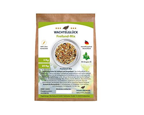 WachtelGlück® Freiland-Mix 10 Kg von WachtelGlück